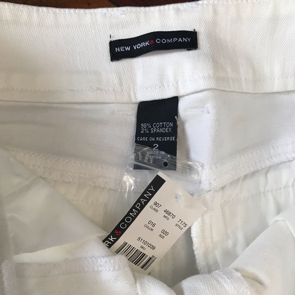 New York & Company white Trouser jeans - Picture 11 of 16